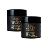 Pack of 2 - Whenua UMF 20+ Manuka Honey | MGO 829+ Raw New Zealand Honey | Daily Digestive and Immune Boost | 100% Pure, Non-GMO Certified Manuka Honey