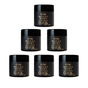 Pack of 6 -  Whenua Mānuka Honey UMF™ 20+ | MGO 829+ • 250g • New Zealand
